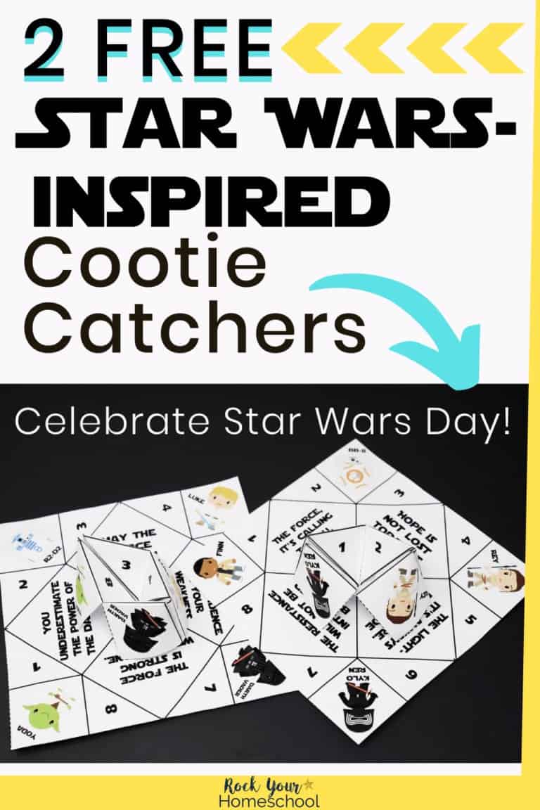 Two examples of free printable Star Wars-inspired cootie catchers for hands-on fun.