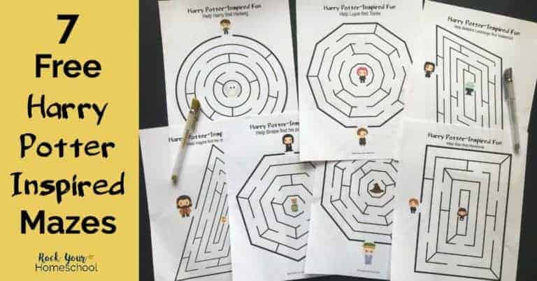 Harry Potter-Inspired Mazes (7 Free) - Rock Your Homeschool