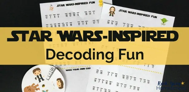 Challenge your young Jedis with these free Star Wars-Inspired Decoding Fun activities.