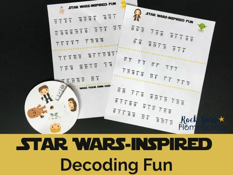Have some stellar learning fun with these free Star Wars-Inspired Activities for Decoding Fun!