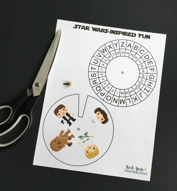 These Star Wars-Inspired Activities for decoding fun require little time & few supplies for tons of fun!