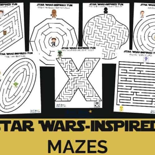 Star WarsInspired Coloring Pages Rock Your Homeschool