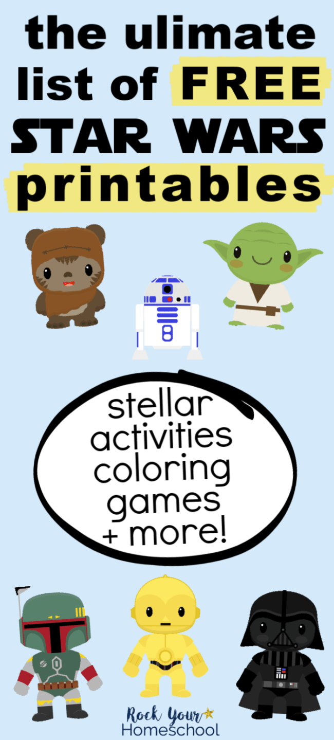 Free Star Wars-Inspired Printables: The Ultimate List for Stellar Fun