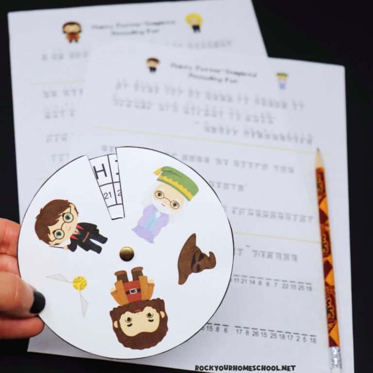 Free Harry Potter-Inspired Decoder Fun Printables