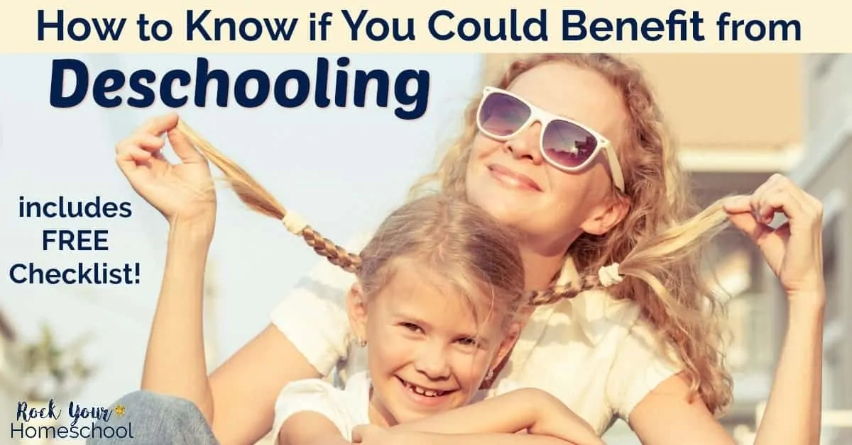 Discover if you could benefit from deschooling! Could this process help your family make a smooth transition from public school to homeschooling?