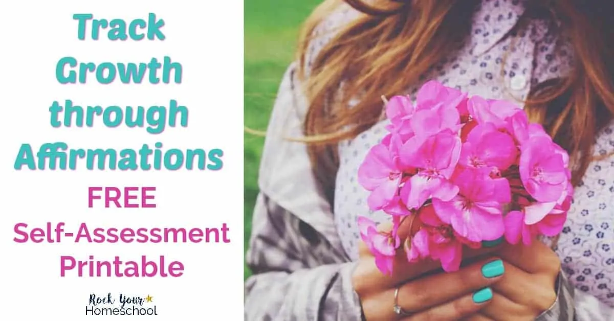 You can experience the benefits and track growth through affirmations. Join our FREE Homeschool Mom Mindset Challenge to learn how to make affirmations work for you.