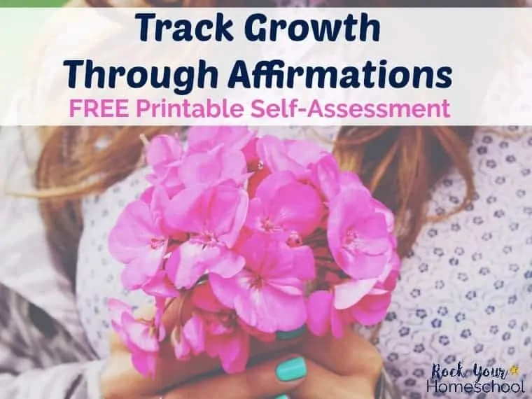 Free Self-Assessment Printable to Track Growth through Affirmations
