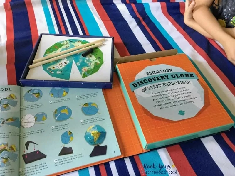Enjoy this Discovery Globe Kit as part of your children's books collection.