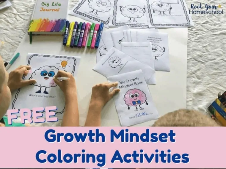 Boost your growth mindset lessons & discussions with these free Growth Mindset Coloring Activities.
