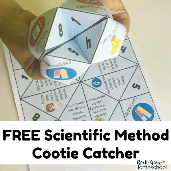 Have awesome learning fun with this free scientific method cootie catcher.