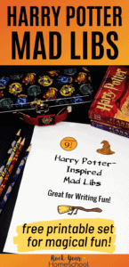 Free Harry Potter-Inspired Mad Libs for Writing Fun Activities