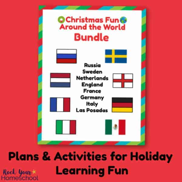 Have Christmas Fun Around the World with your kids using these amazing plans & activities.