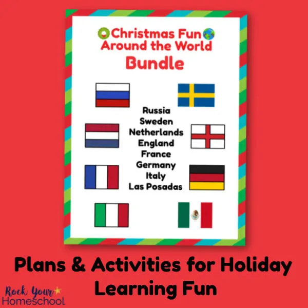 Have Christmas Fun Around the World with your kids using these amazing plans & activities.