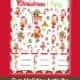 Christmas I Spy printable on red background