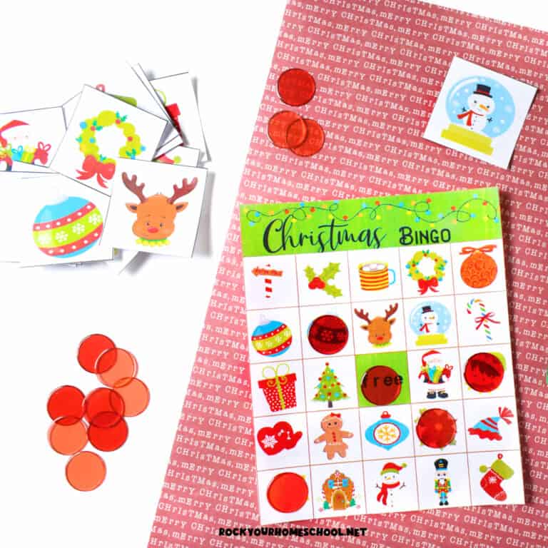 Free Christmas Bingo Game for Simple Holiday Fun with Kids