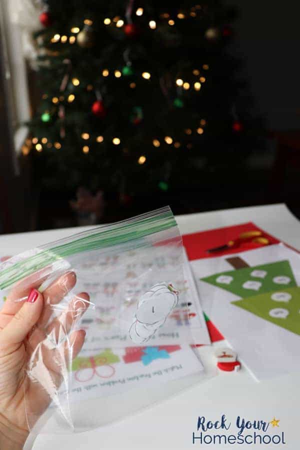 You can enjoy playing these free printable Christmas math activities again & again with your kids.