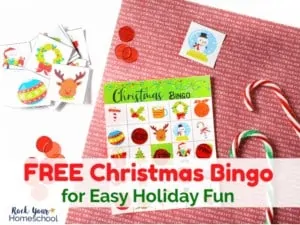 Enjoy this free Christmas Bingo game for easy holiday fun with kids.