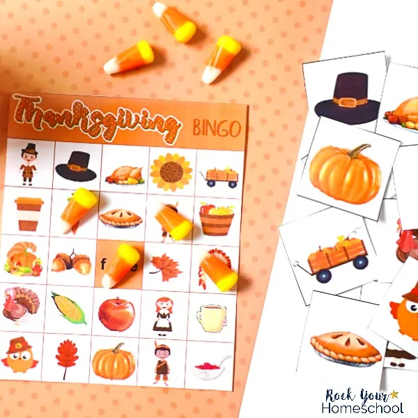 Have special holiday fun with your kids using this free printable Thanksgiving game.