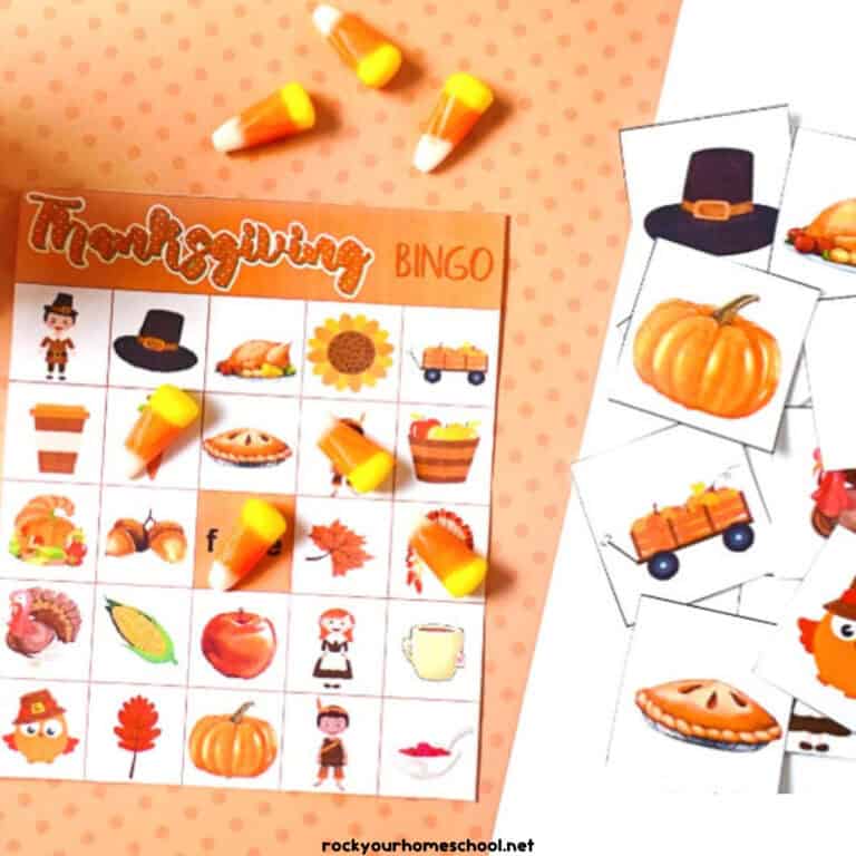 Free Thanksgiving Bingo Game for Special Holiday Fun