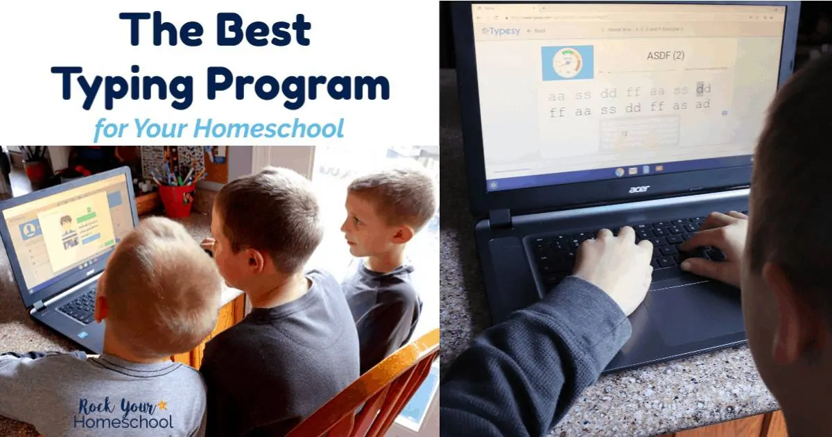 Find out why Typesy is the best typing program for your homeschool. My boys & I love it-and know you will, too.