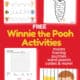 Winnie the Pooh printable activities of tracing, mazes, word search, puzzles, and more for Winnie the Pooh-Inspired learning fun.