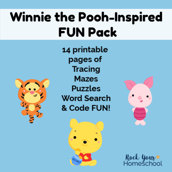 An easy & fun way to celebrate Winnie the Pooh Day is with free printable activities!