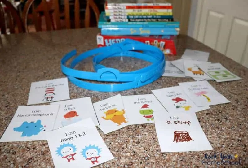 You can get creative with this free printable Dr. Seuss-Inspired Headband Game. Enjoy interactive fun with your kids & these classic characters.