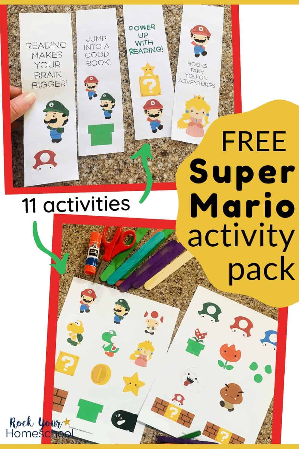 Super Mario Printables 11 Free Activities for Fantastic Fun for Kids