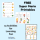 Super Mario Printables for Learning Fun - Rock Your Homeschool