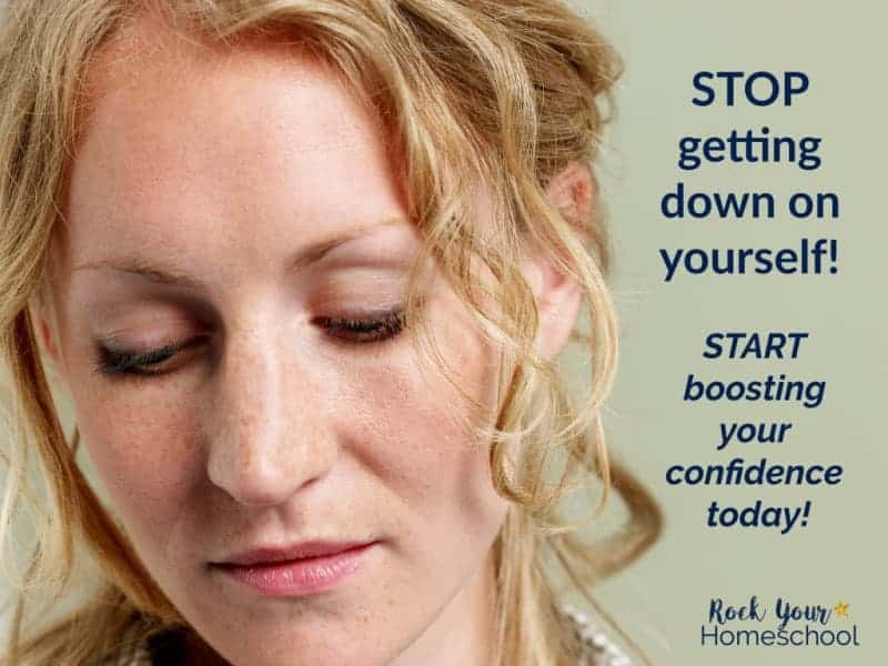 As a busy mom, it's easy to get down on yourself. Start boosting your confidence & taking back your time.