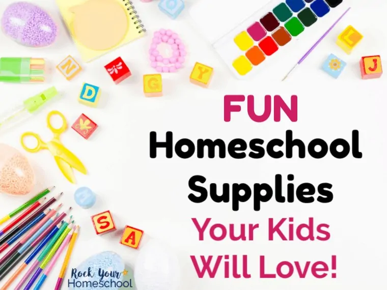 Easily boost your day with these fun homeschool supplies that your kids will love!