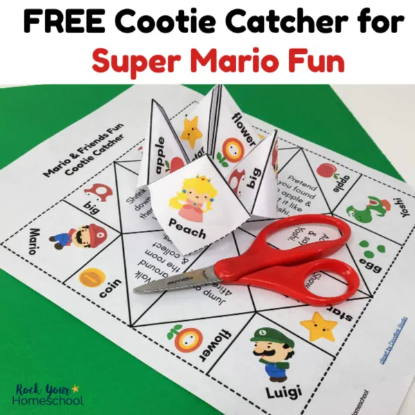 Have some awesome Super Mario Fun with this free cootie catcher.