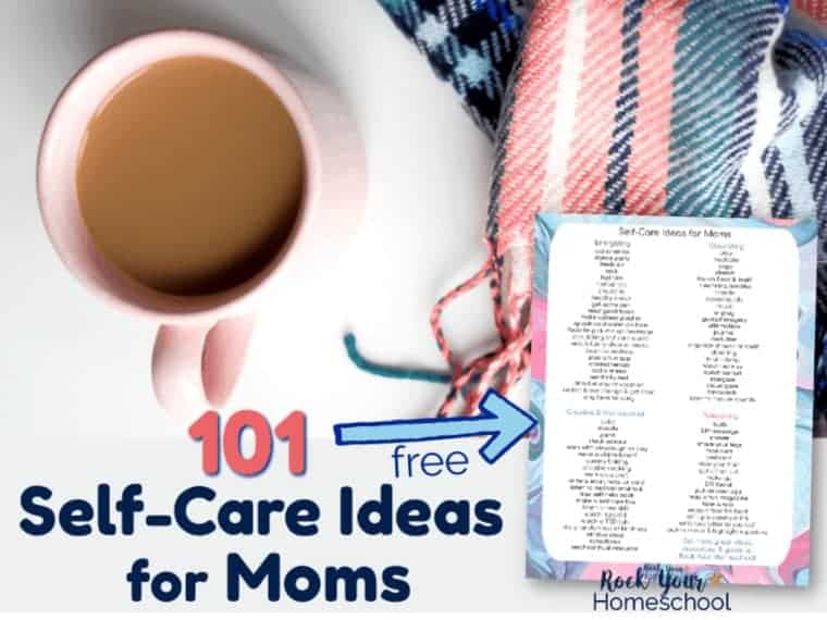 Discover awesome ways to enjoy self-care time with these 101 ideas & activities. Includes free printable list!