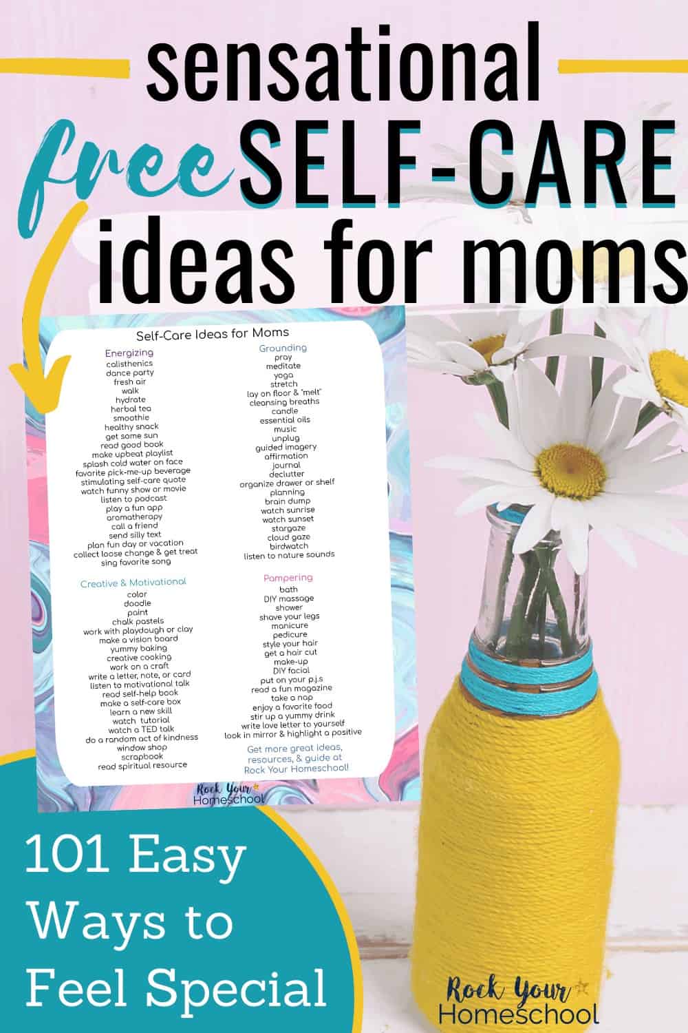 101 Sensational Ways for Moms to Enjoy Self-Care Time