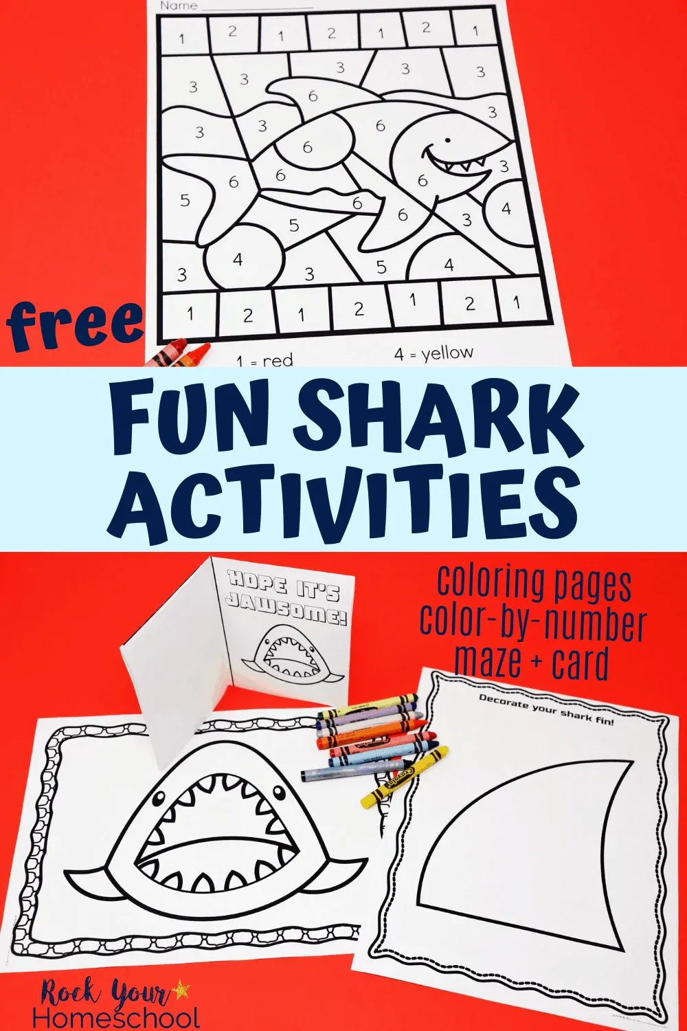 Easy Ways to Make Shark Week Fun with this Printable Pack UPDATED