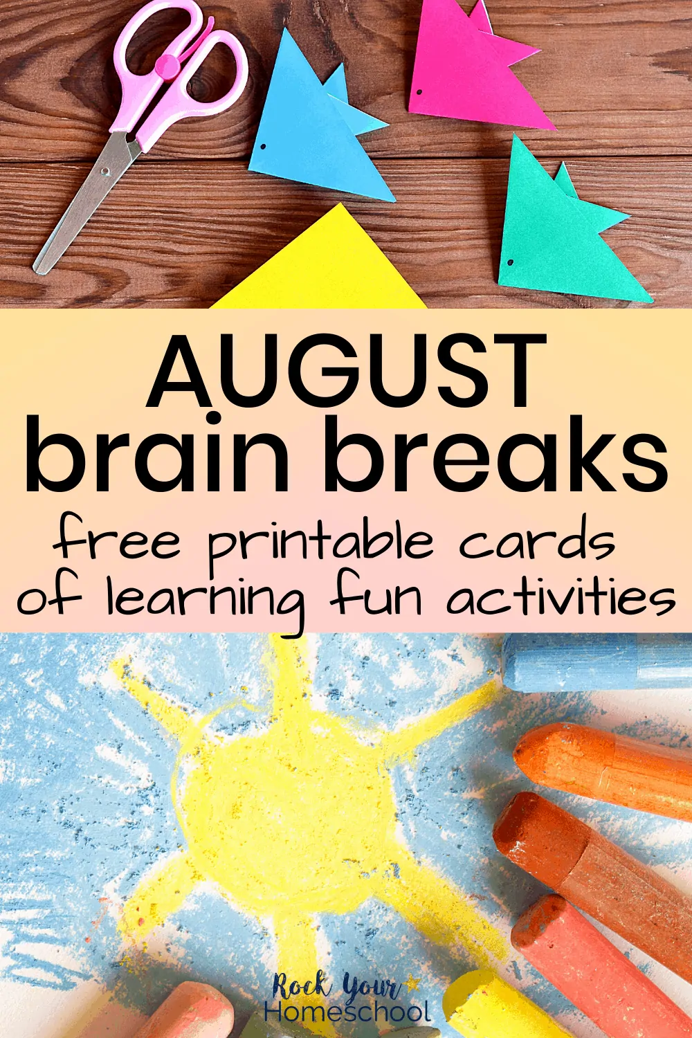 Free August Brain Breaks for Easy Homeschool Fun