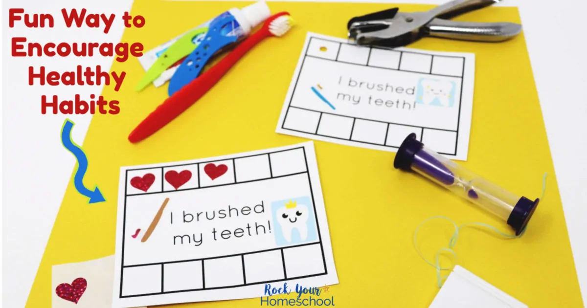 Take the struggle out of brushing teeth time with this fun approach using Brush Teeth Cards to motivate, track, & reward.