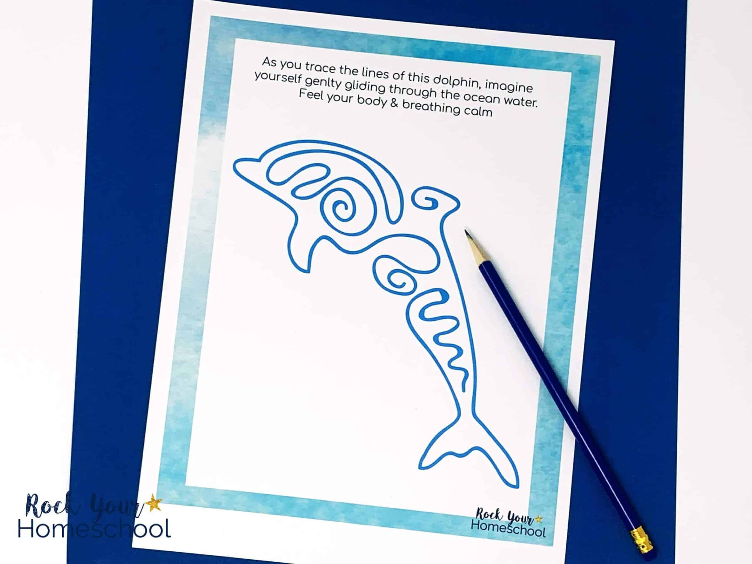 Your kids will enjoy practicing growth mindset skills using these printable mindfulness activities featuring under the sea creatures.