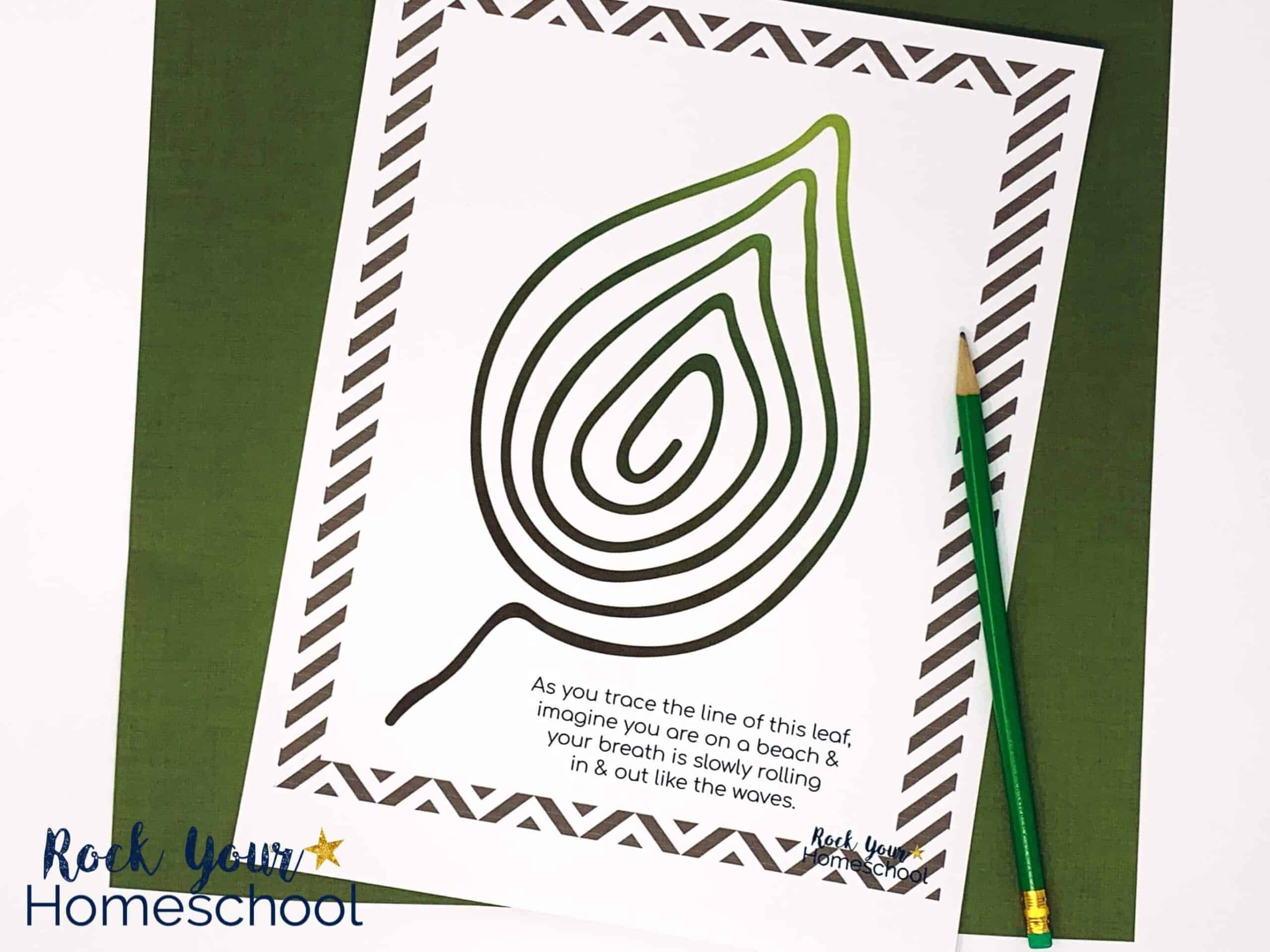 Provide your kids with easy-to-use yet powerful growth mindset exercises like these free Fall Mindfulness Activities featuring leaves.