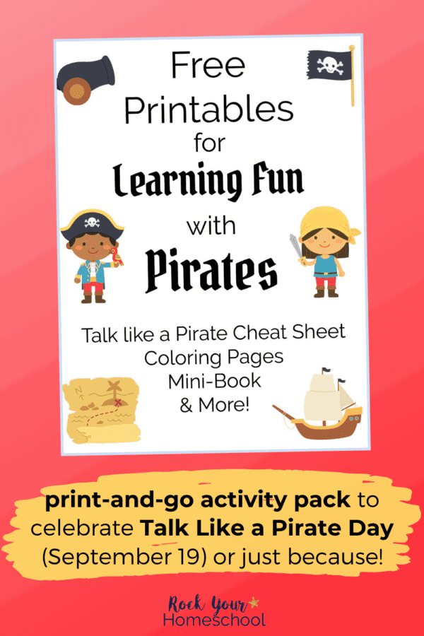 Free Printables for Learning Fun with Pirates - Rock Your Homeschool