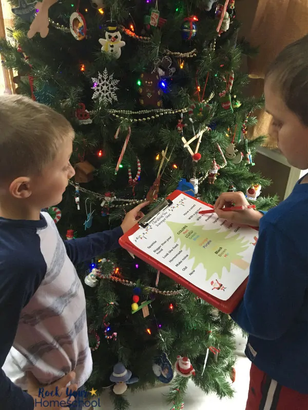 Your kids will have a blast with this Christmas Tree Scavenger Hunt as part of your Christmas Fun in Netherlands activities.