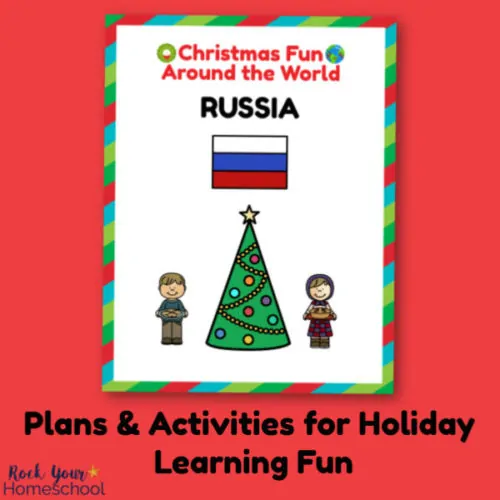 You can enjoy holiday learning fun with your kids using these Christmas Fun in Russia plans & activities.