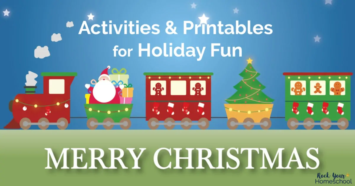 These free printables & activities are amazing ways to enjoy Christmas Fun with kids.