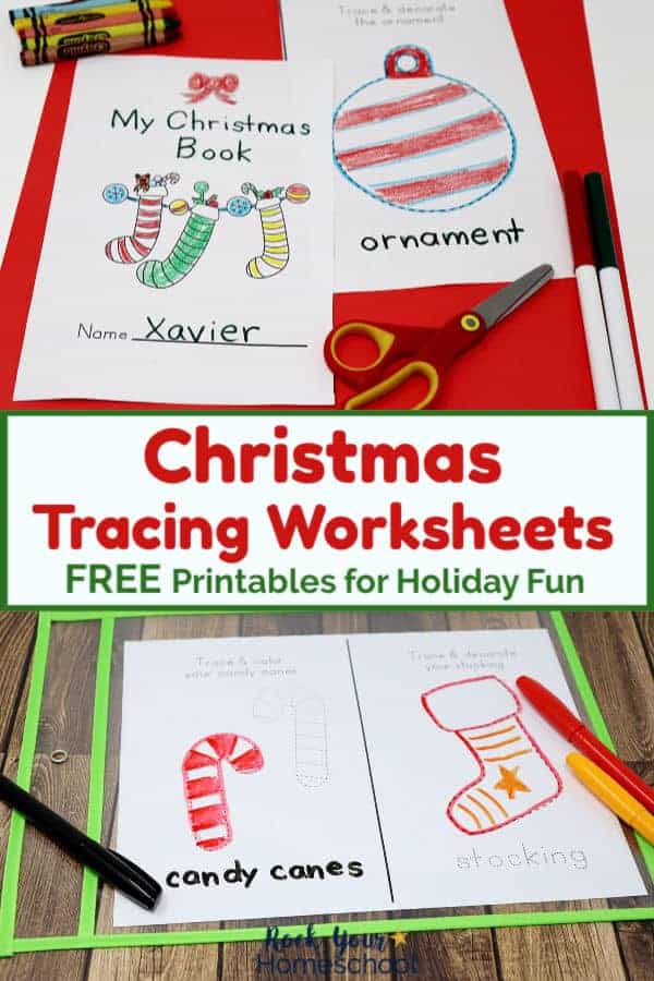 Free Christmas Tracing Worksheets for Easy Holiday Fun