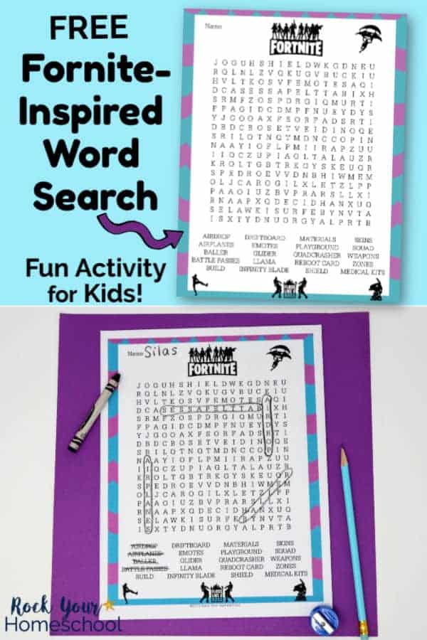 Fortnite Word Search: Season 5 by Pencraft Puzzle Books