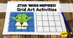 Have a blast with your Star Wars fans using these free printable grid art activities.