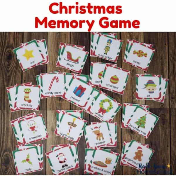 This Christmas Memory Game for Kids is an excellent way to enjoy open-and-go holiday fun.