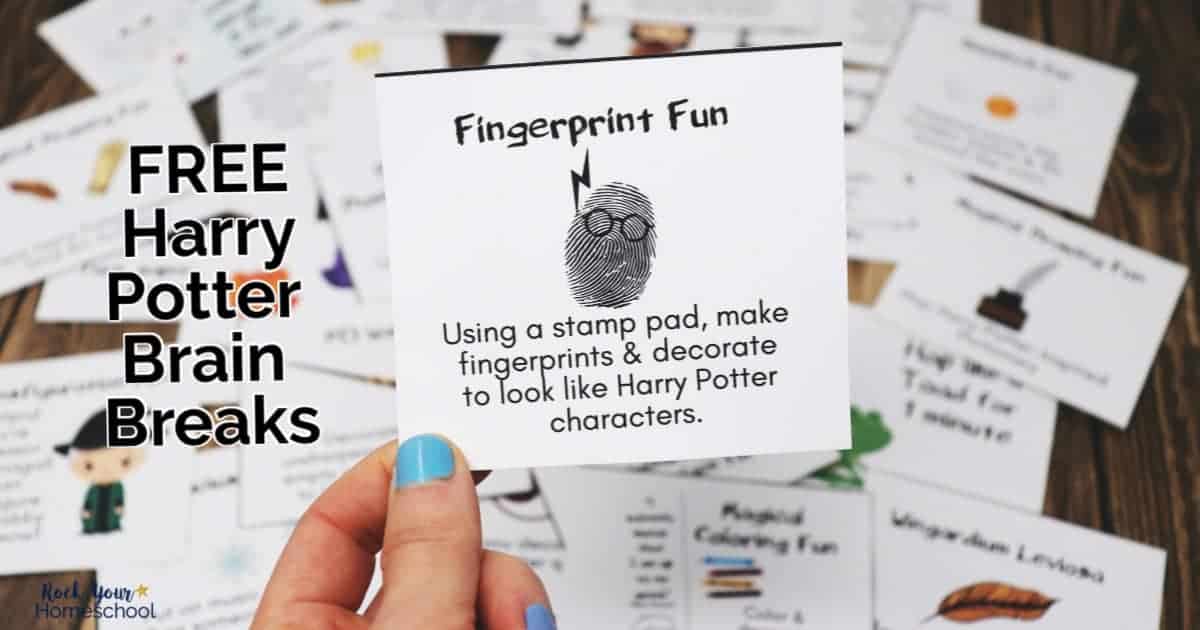 These 24 free Harry Potter-Inspired brain breaks are magical ways to boost learning fun.