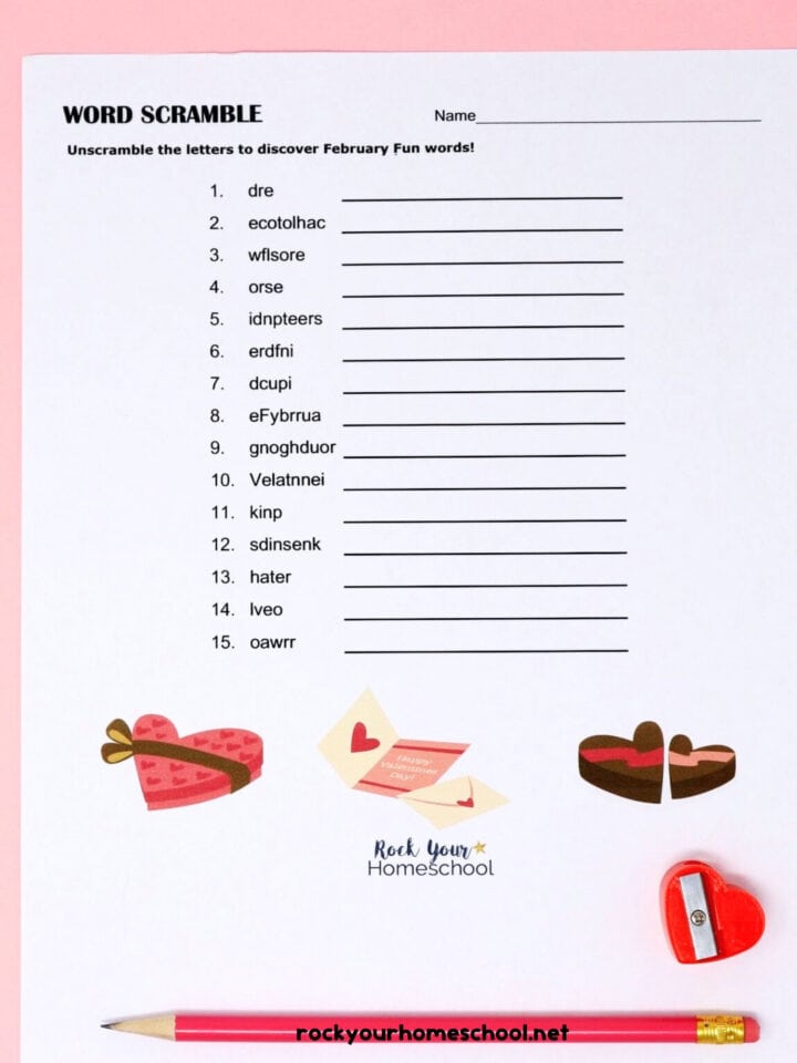 Free Valentine's Day Printables, Cards, & Crafts - Rock Your Homeschool