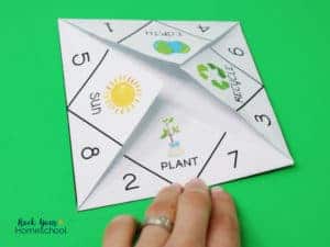 You'll find it easy to fold & use this cootie catcher for Earth Day fun with these step-by-step instructions.